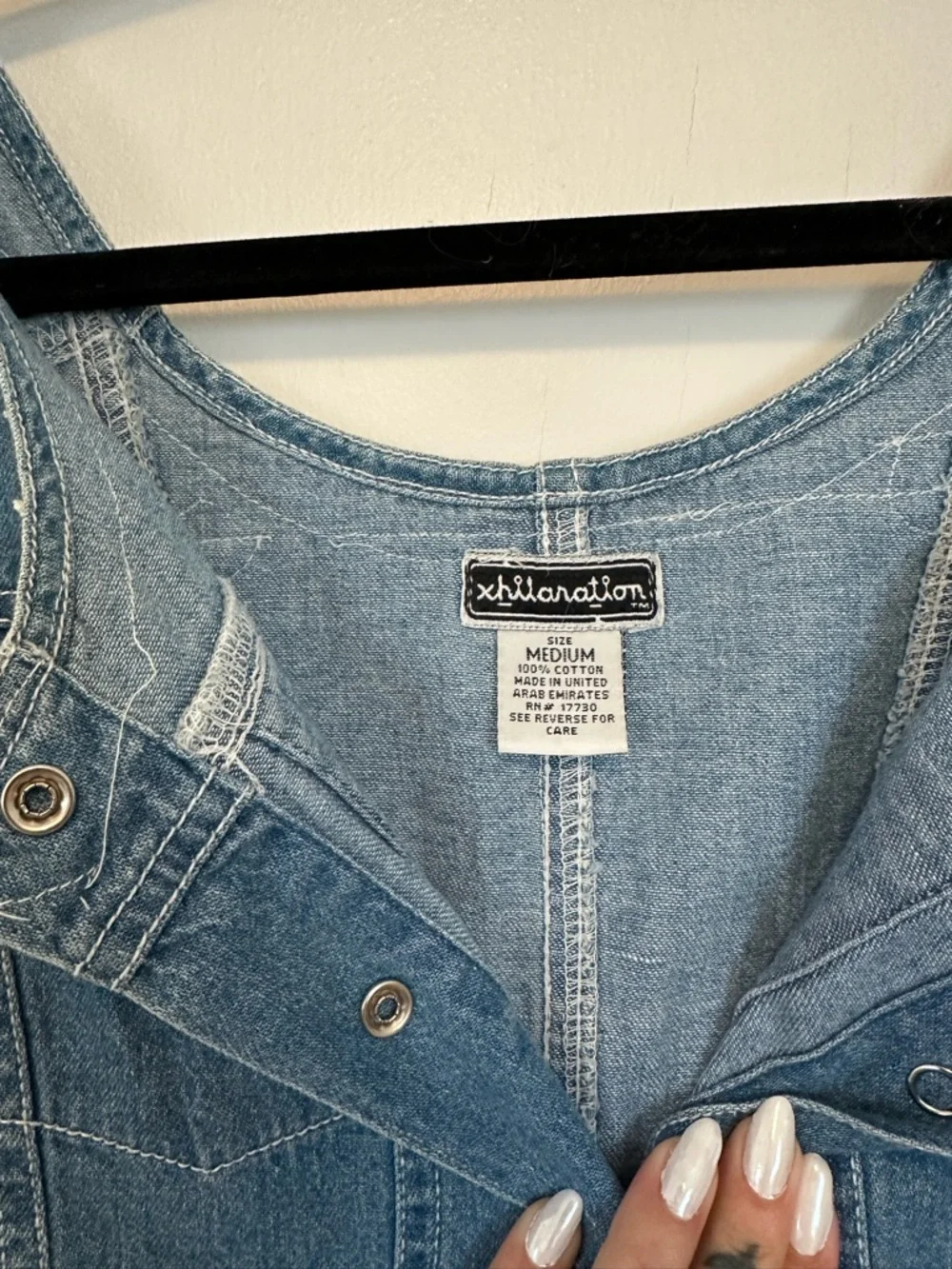 Y2K Xhilaration Denim Mini - Picture 6 of 6